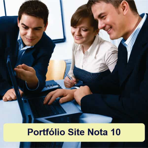 Portfólio Site Nota 10